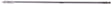 Makita Trebor Flat 8X400Mm 1/4"