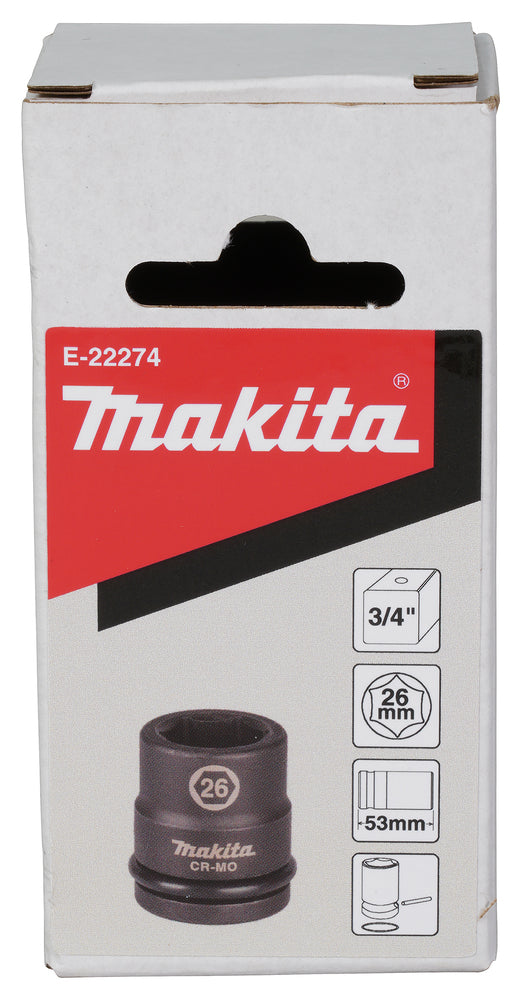 Makita Kraftpipe Kort 26x53mm 3/4"