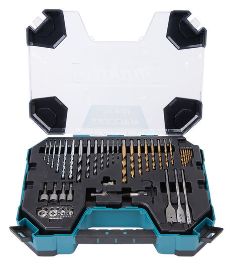 Makita Bor- Og Bitssett 104 Deler