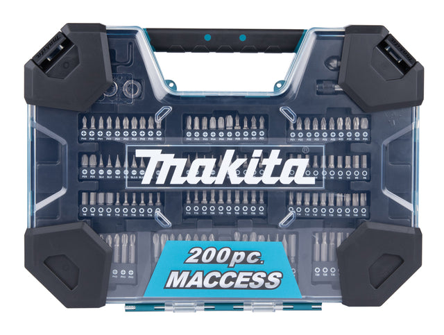 Makita Bor- Og Bitssett 200 Deler
