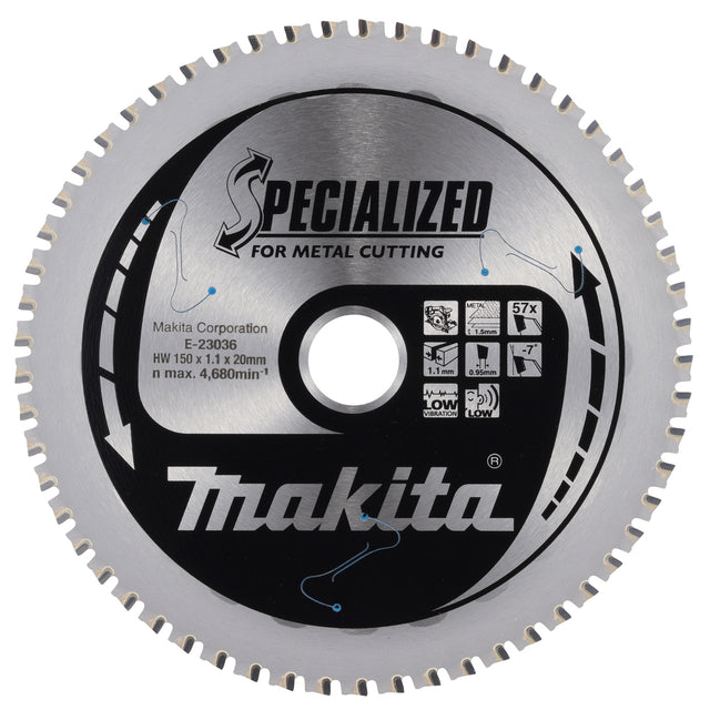 Makita Sirkelsagblad 150X20X57T