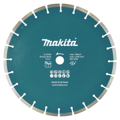Makita Diamantblad 355X25,4