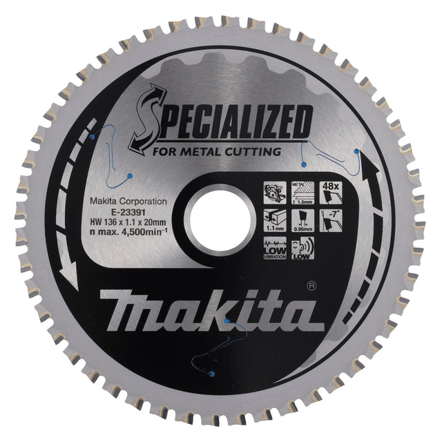 Makita Sirkelsagblad 136X20X48T