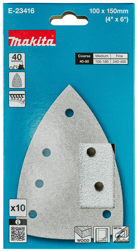 Makita Slipepapir 100X150 K40