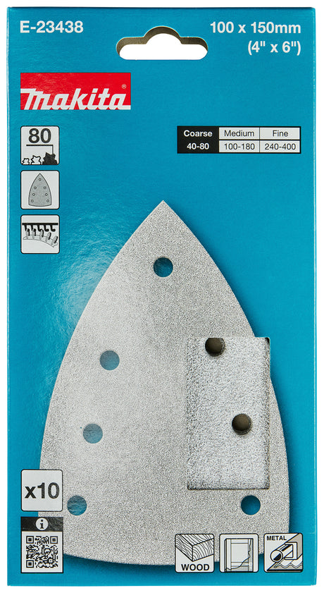 Makita Slipepapir 100X150 K80