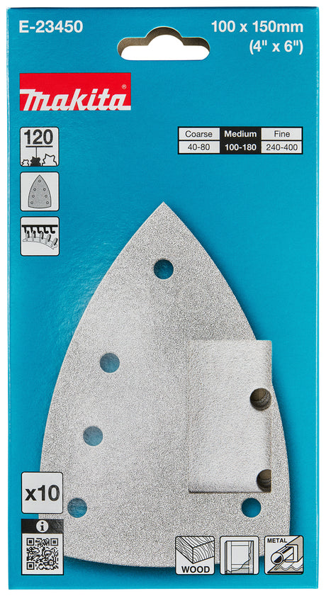 Makita Slipepapir 100X150 K120