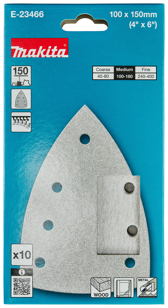 Makita Slipepapir 100X150 K150