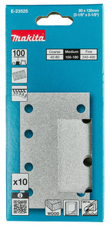Makita Slipepapir 80X130Mm K100