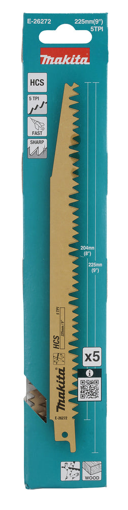 Makita Bajonettsagblad 225Mm