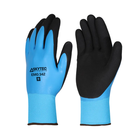 Skytec Element Monteringshanske Latex Touch Str 8