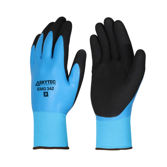 Skytec Element Monteringshanske Latex Touch Str 8