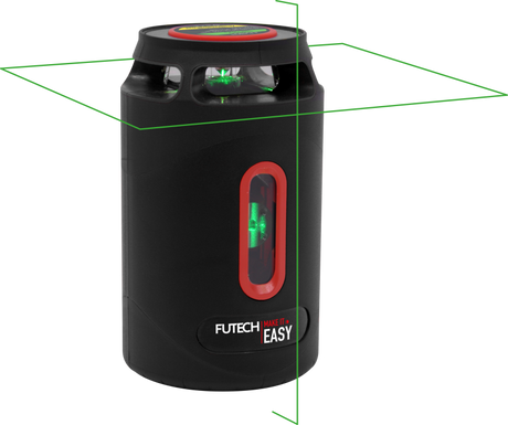 Futech Linjelaser Easy Can Grønn