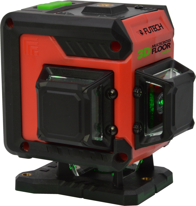 Futech Krysslaser Multicross 3D Floor Grønn