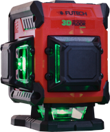 Futech Krysslaser Multicross 3D Floor Grønn