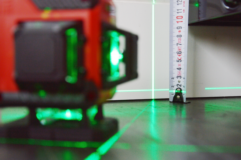 Futech Krysslaser Multicross 3D Floor Grønn