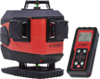Futech Krysslaser 4D MC4DE Motornivellering Grønn