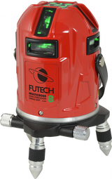 Futech Krysslinjelaser Multicross 8HPSD Motornivellering Grønn