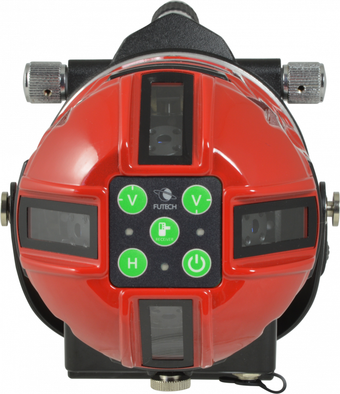 Futech Krysslinjelaser Multicross 8HPSD Motornivellering Grønn