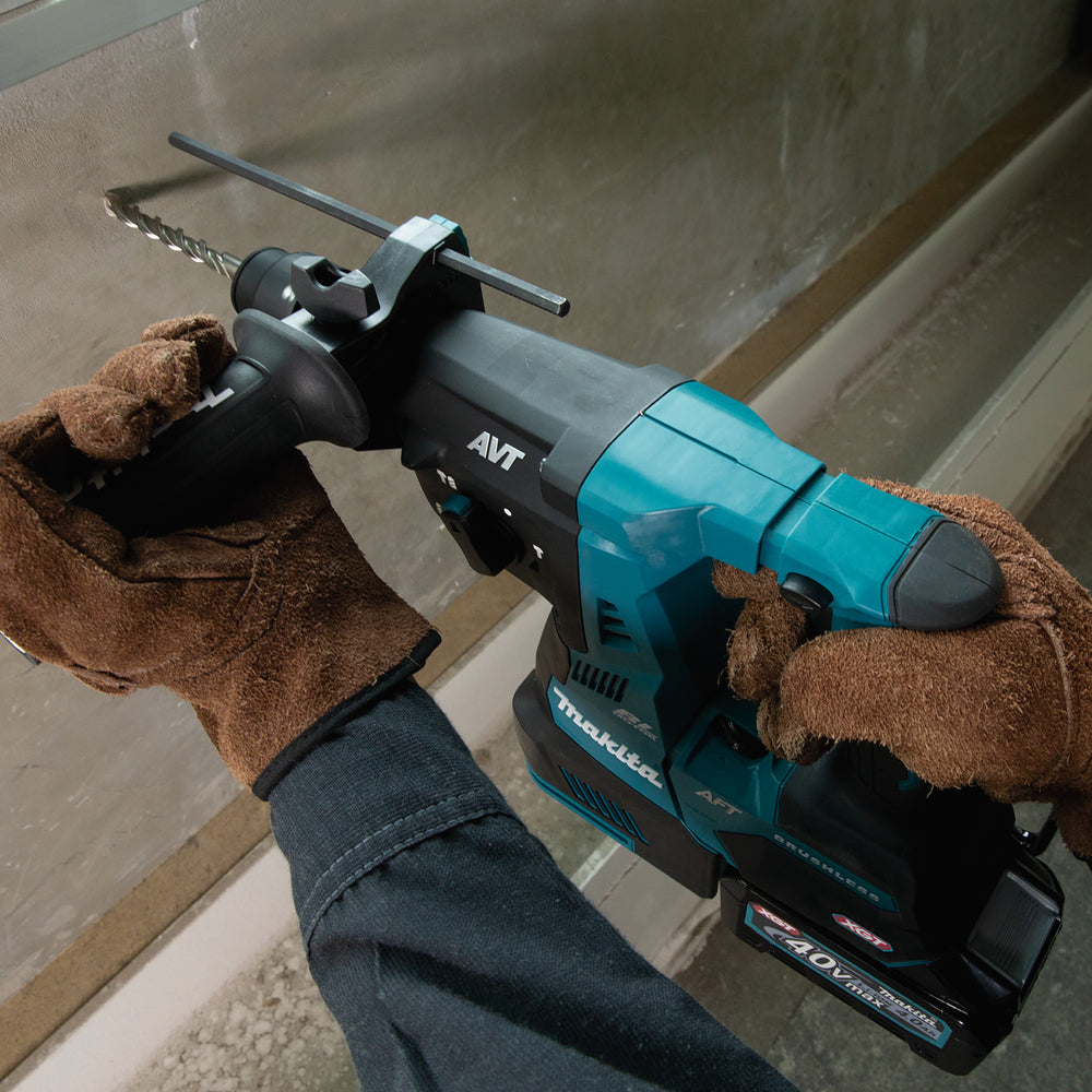 Makita Kombihammer SDS+ XGT 40V HR002G Med Batteri Og Lader