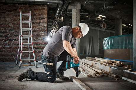 Makita Kombihammer SDS+ XGT 40V HR002G Med Batteri Og Lader