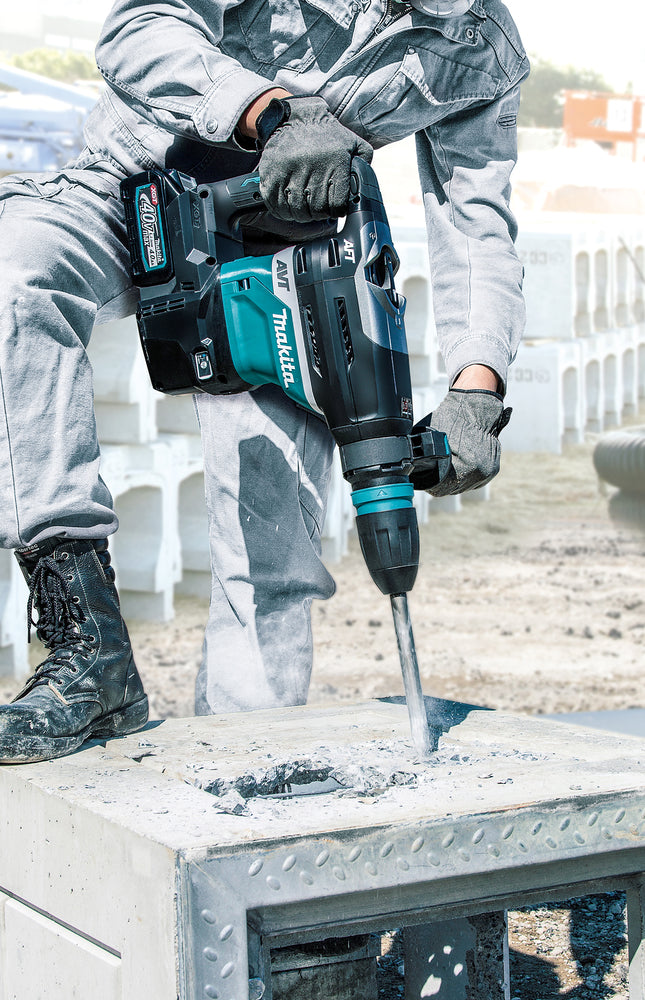 Makita Kombihammer SDS Max XGT 40V HR005G Uten Batteri Og Lader