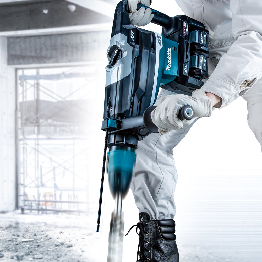 Makita Kombihammer SDS+ XGT 2x40V HR006G Uten Batteri Og Lader