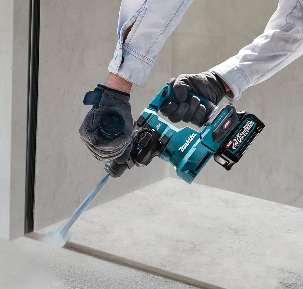 Makita Kombihammer SDS+ XGT 40V HR010 Uten Batteri Og Lader