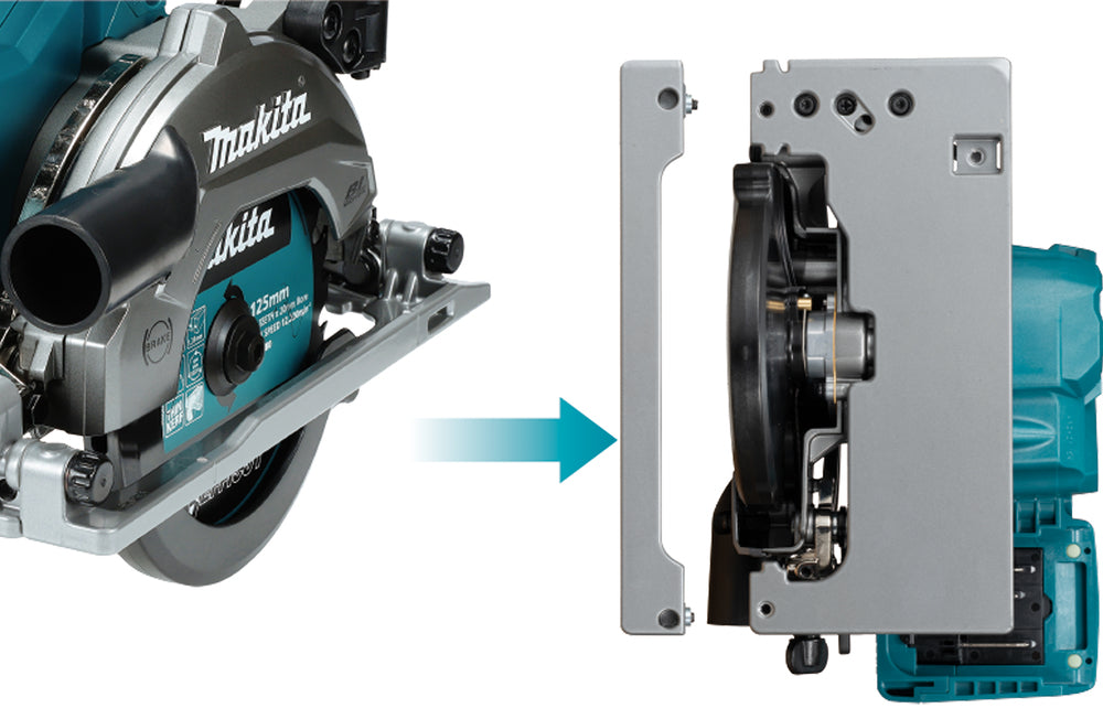 Makita Sirkelsag 40 V 125 mm HS014GZ