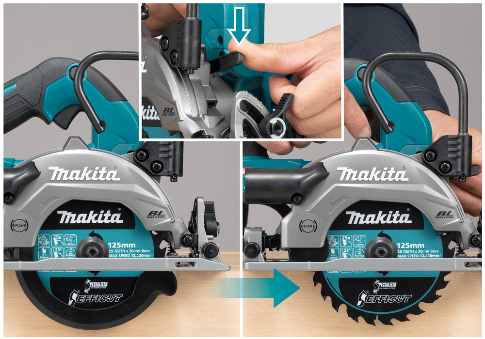 Makita Sirkelsag 40 V 125 mm HS014GZ