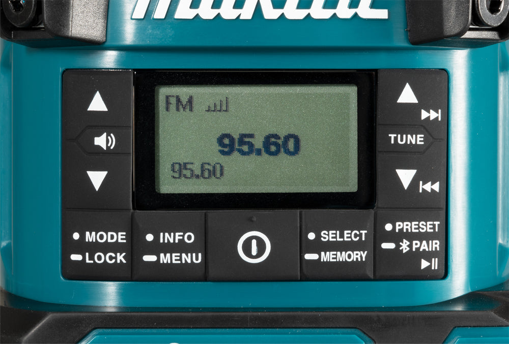 Makita Radiolampe Dab+ 40V Mr009Gz Blåtann