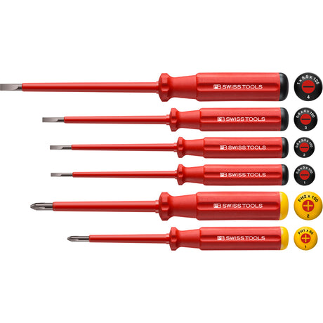 PB Swiss Skrutrekkersett 1000V Ph 6 Stk