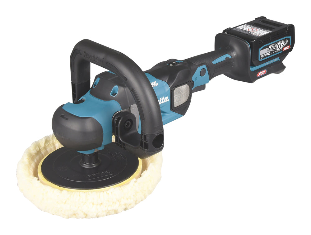 Makita Polermaskin 40V 180Mm Pv001Gz