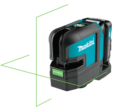 Makita Krysslaser 10,8V Grønn