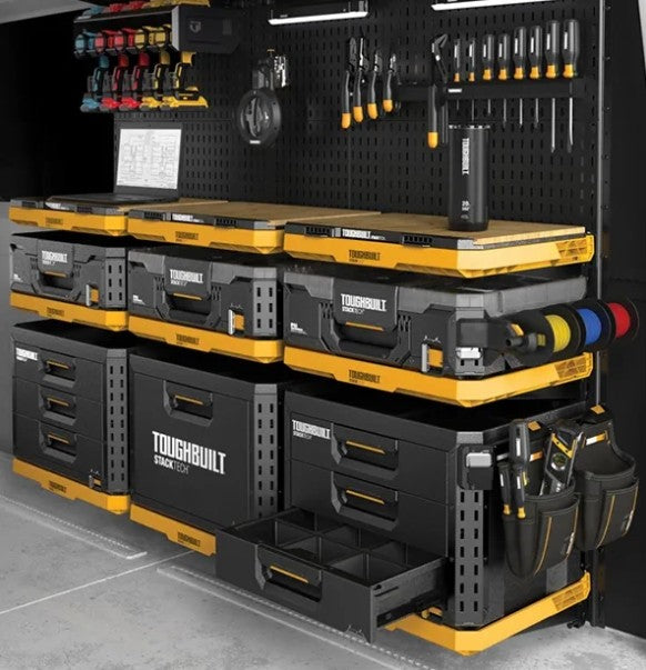 ToughBuilt Hyllesystem Stacktech 2 Hyller