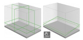 Futech Krysslaser Multicross 3D 18VMAX Grønn
