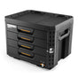 ToughBuilt Systemkasse Tool Box StackTech Lås XL 4 Skuff