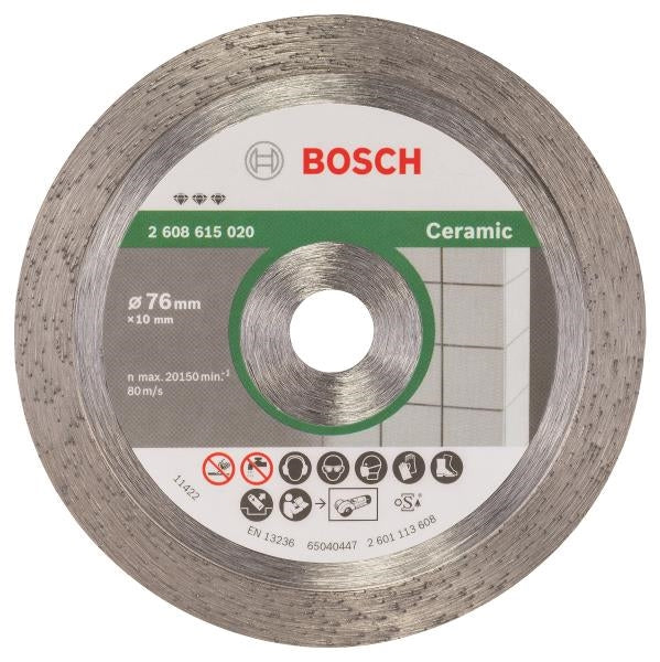 Bosch Diamantblad BFC 76x10mm GWS12 | Bosch | Bosch, Kutte- og slipeskiver, Maskin tilbehør, Stål - kapp og slip