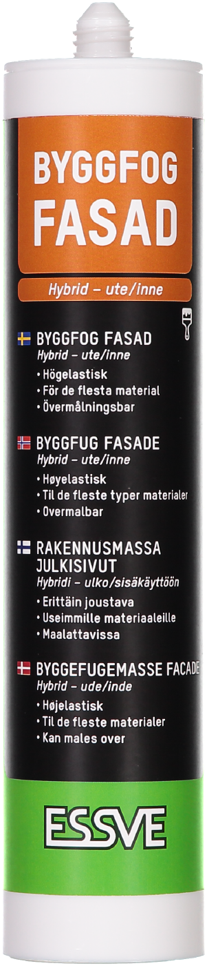 BYGGFUG FASADE HVIT 300ML | Essve | Essve, UKATEGORISERT