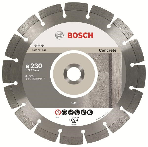 Bosch Diamantblad 125mm Exp. Betong | Bosch | Betong - kapp og slip, Bosch, Kutte- og slipeskiver, Maskin tilbehør
