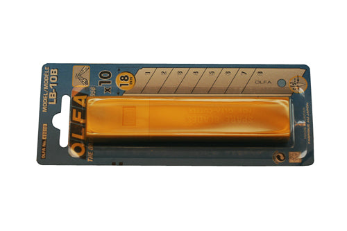 Olfa LB-10B Bryteblad 18mm (10) (Nettopris) | Olfa | Håndverktøy, Olfa, Ukategorisert