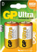 GP Batteri Ultra LR20/D 2-Pk | GP | Batterier, EL produkter, GP, Standardbatterier