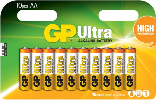 GP Batteri Ultra LR6/AA 10-Pk | GP | Batterier, EL produkter, GP, Standardbatterier