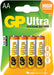 GP Batteri Ultra LR6/AA 4-Pk | GP | Batterier, EL produkter, GP, Standardbatterier