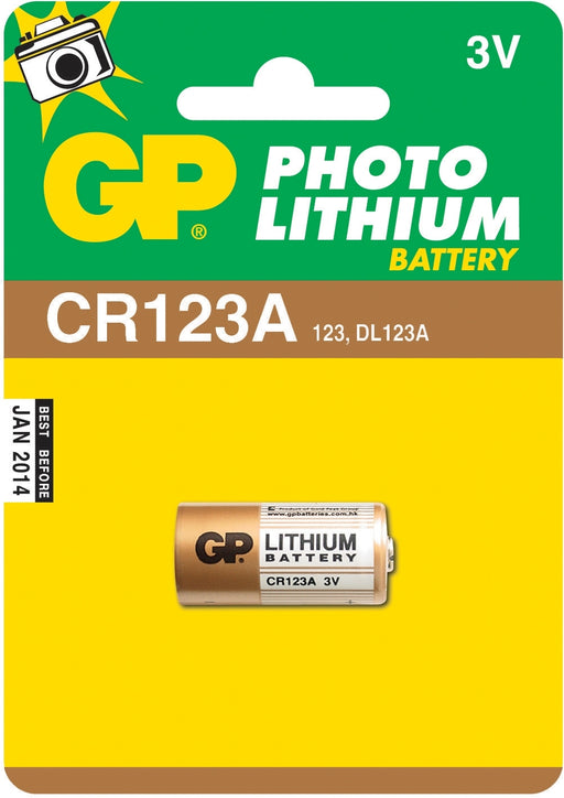 GP Lithium CR123A | GP | Batterier, EL produkter, GP, Knappebatterier