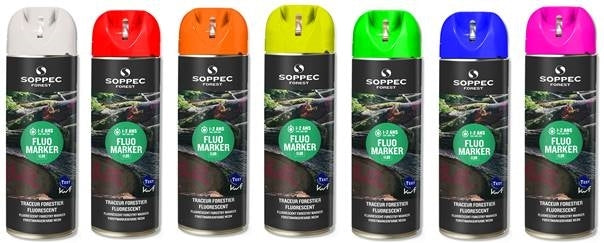 Soppec Blå Fluo TP+ | Soppec | Merkespray, Merkeutstyr, Soppec