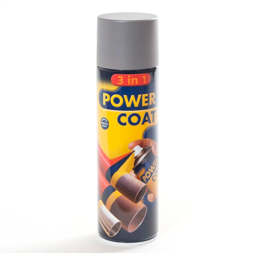 Power Coat 3 in 1 Spray 500ml 7001 Sølvgrå | Power Coat | Merkespray, Merkeutstyr, Power Coat