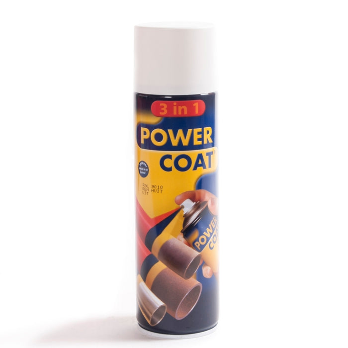 Power Coat 3 in 1 Spray 500ml Ren Hvit 9010 | Power Coat | Merkespray, Merkeutstyr, Power Coat