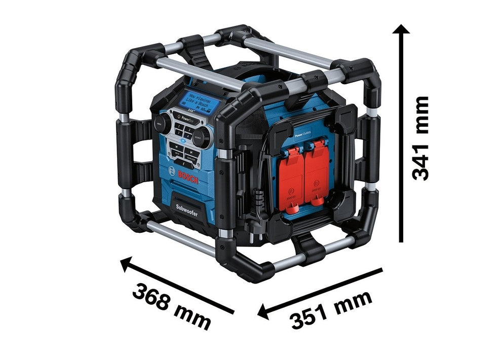 BOSCH RADIO GPB 18V-5 SC DAB | Bosch | Bosch, EL-utstyr kontor, Kontor- og brakkeartikler