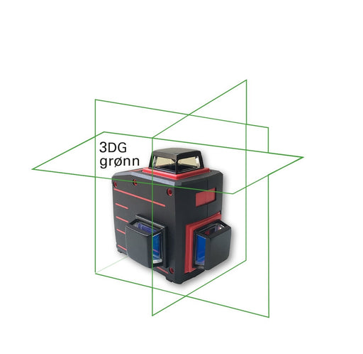 Online 3DG 3x360 graders streklaser grønn | Online | 3D Krysslasere, Laser, måleutstyr og instrumenter, Online