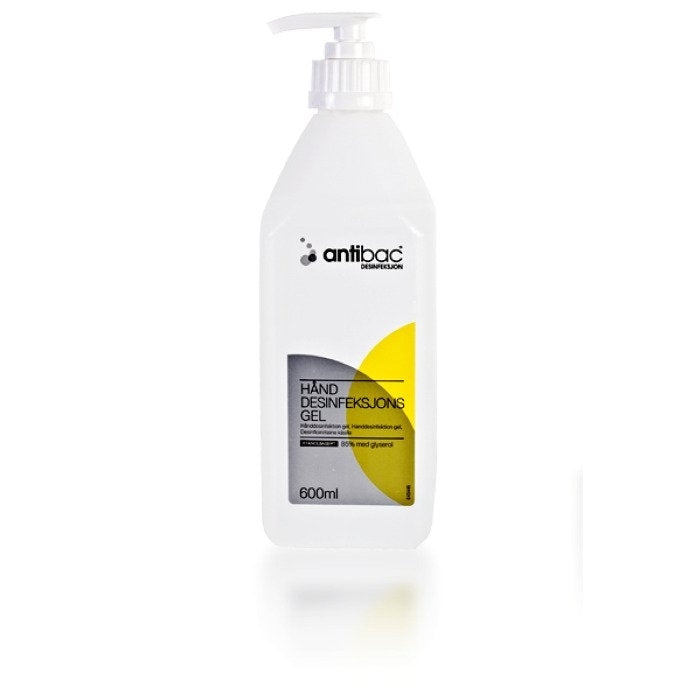 Antibac Hånddesinfeksjon 85% 600 ml gel | Cederroth | Cederroth, Førstehjelp, Refill og løse varer, Verneutstyr og førstehjelp